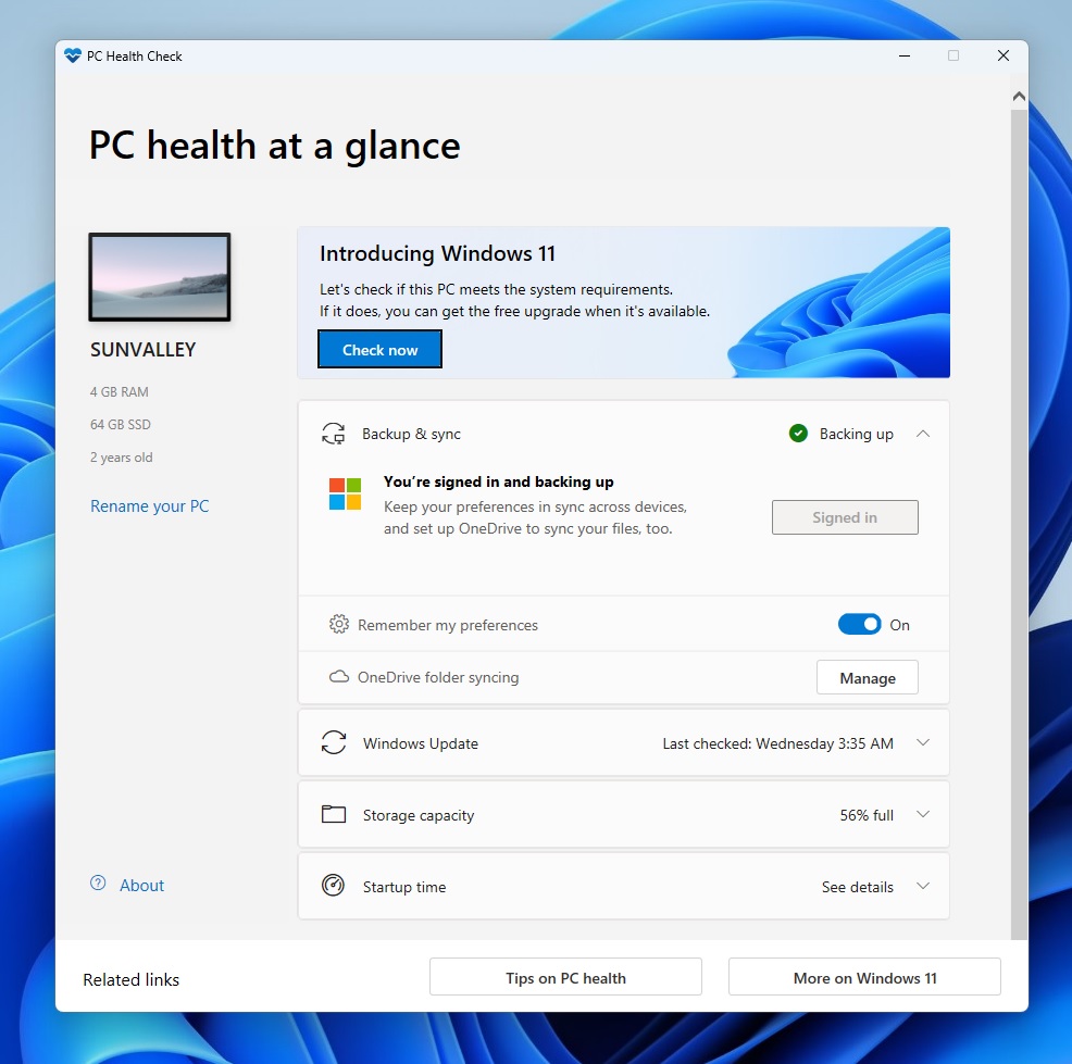 Install Windows 11 23H2 via PC Health Check