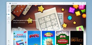 Instant Games in Microsoft Store Windows 11