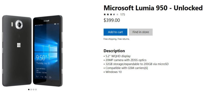 Microsoft Lumia at Store