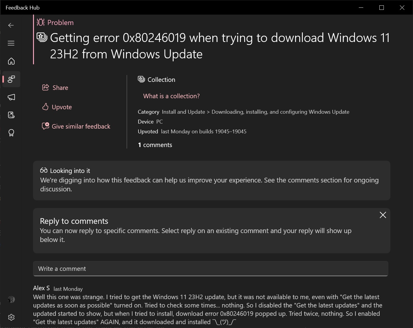 Windows 11 23H2 is not installing
