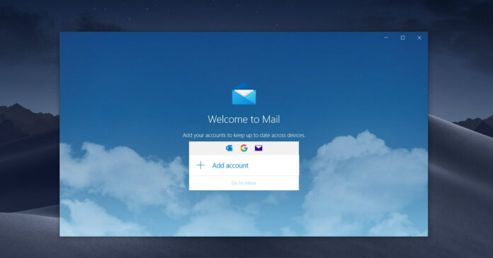 Windows 11 Mail app