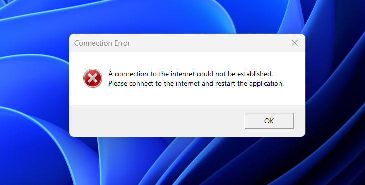 connection error new outlook