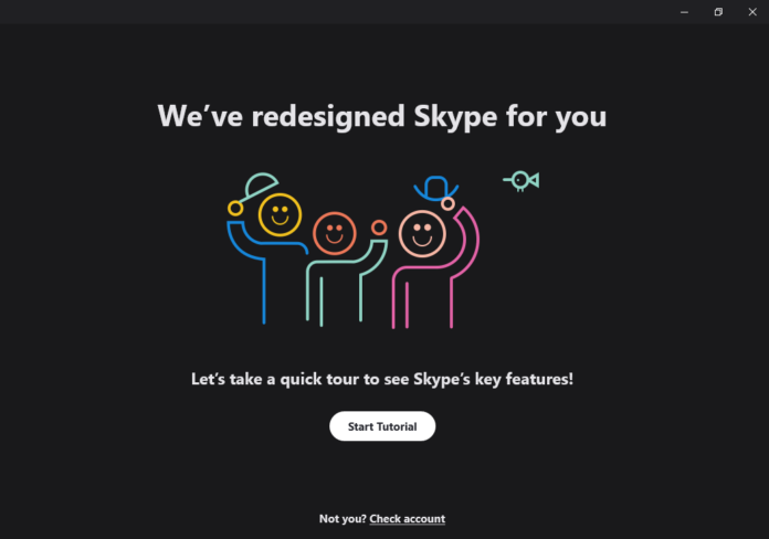 New Skype app